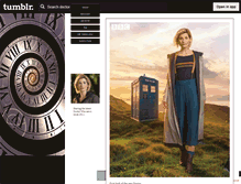 Tablet Screenshot of doctor-who-companion.tumblr.com