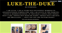 Desktop Screenshot of luke-the-duke.tumblr.com