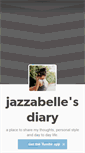 Mobile Screenshot of jazzabellesdiary.tumblr.com