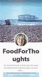 Mobile Screenshot of foodforthoughts.tumblr.com