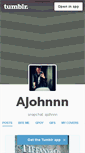 Mobile Screenshot of ajohnnn.tumblr.com