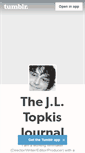 Mobile Screenshot of jltopkis.tumblr.com