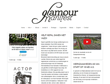 Tablet Screenshot of glamourmanifest.tumblr.com