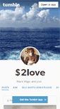 Mobile Screenshot of 2dollarlove.tumblr.com