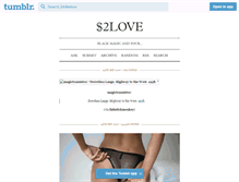 Tablet Screenshot of 2dollarlove.tumblr.com