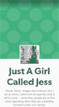 Mobile Screenshot of justagirlcalledjess.tumblr.com