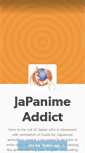 Mobile Screenshot of japananimeaddict.tumblr.com
