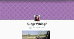 Desktop Screenshot of gingrwhingr.tumblr.com