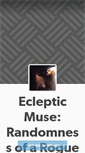 Mobile Screenshot of eclepticmuse.tumblr.com