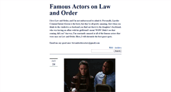 Desktop Screenshot of lawandorderactors.tumblr.com