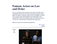 Tablet Screenshot of lawandorderactors.tumblr.com