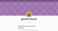 Desktop Screenshot of gnostic-forest.tumblr.com