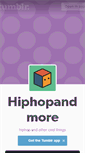 Mobile Screenshot of hiphopandmore.tumblr.com