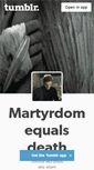 Mobile Screenshot of callmemartyr.tumblr.com