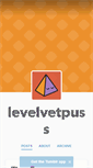 Mobile Screenshot of levelvetpuss.tumblr.com