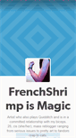 Mobile Screenshot of frenchshrimp.tumblr.com