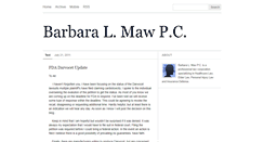 Desktop Screenshot of barbaramawlaw.tumblr.com