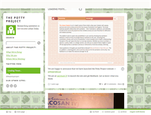 Tablet Screenshot of pottyprojectindia.tumblr.com