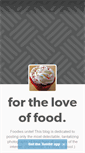 Mobile Screenshot of delectablefoods.tumblr.com