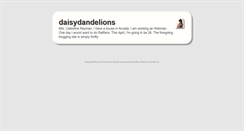 Desktop Screenshot of daisydandelions.tumblr.com