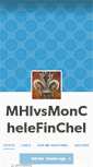 Mobile Screenshot of mhlvsmonchelefinchel.tumblr.com