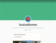 Tablet Screenshot of louisathome.tumblr.com