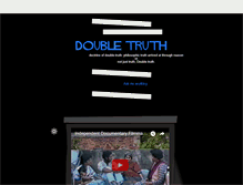 Tablet Screenshot of doubletruth.tumblr.com