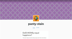 Desktop Screenshot of panty-stain.tumblr.com