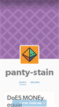 Mobile Screenshot of panty-stain.tumblr.com