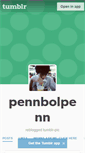 Mobile Screenshot of pennbolpenn.tumblr.com