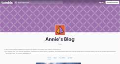 Desktop Screenshot of annierosse.tumblr.com