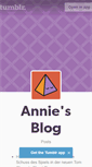 Mobile Screenshot of annierosse.tumblr.com