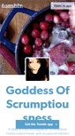 Mobile Screenshot of goddessofscrumptiousness.tumblr.com