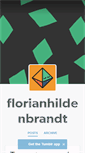 Mobile Screenshot of florianhildenbrandt.tumblr.com
