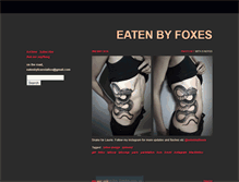 Tablet Screenshot of eatenbyfoxes.tumblr.com