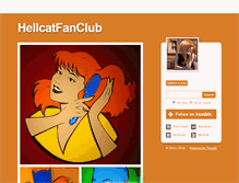 Tablet Screenshot of hellcatfanclub.tumblr.com
