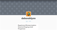 Desktop Screenshot of deborahlynn.tumblr.com