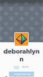 Mobile Screenshot of deborahlynn.tumblr.com