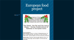 Desktop Screenshot of europeanfoodproject.tumblr.com