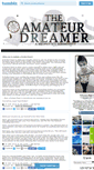 Mobile Screenshot of amateurdreamer.tumblr.com