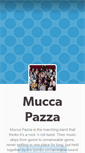 Mobile Screenshot of muccapazzaband.tumblr.com