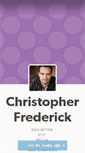 Mobile Screenshot of christopherfrederick.tumblr.com