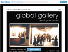 Tablet Screenshot of globalgallery.tumblr.com
