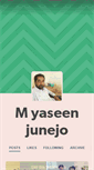 Mobile Screenshot of myaseen.tumblr.com