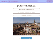 Tablet Screenshot of poppysmick.tumblr.com