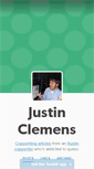 Mobile Screenshot of justinclemens.tumblr.com