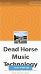 Mobile Screenshot of deadhorsemusic.tumblr.com