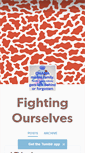 Mobile Screenshot of fightingourselves.tumblr.com