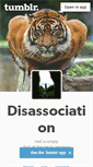 Mobile Screenshot of disassociation.tumblr.com