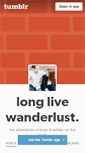 Mobile Screenshot of longlivewanderlust.tumblr.com